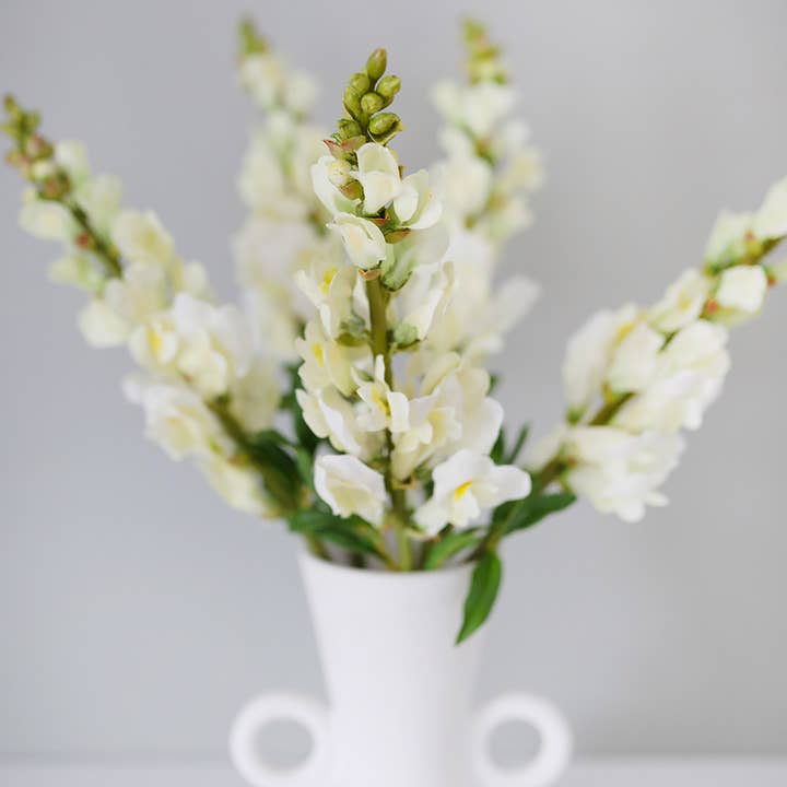 Prestige Botanicals - Wholesale Artificial Flowers - Real Touch Yellow Snapdragon 23”3