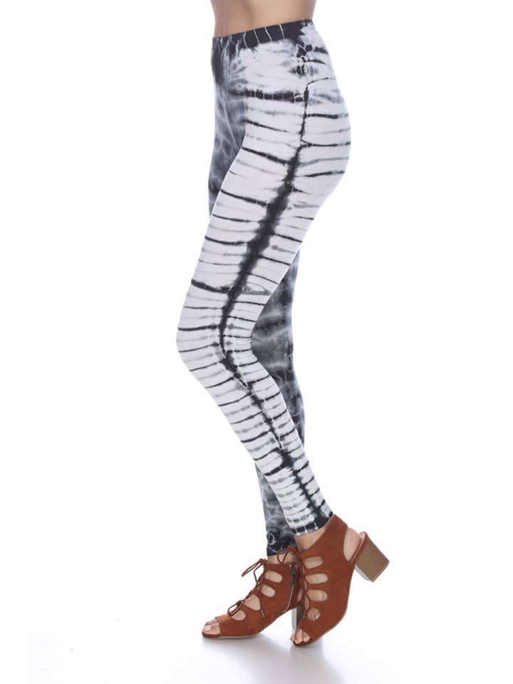 Rising International Inc - Wholesale Fashion Leggings - Women's - Rayon Tie Dye Leggings RS1713B