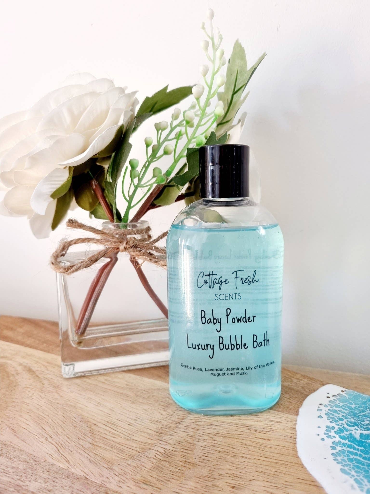 Cottage Fresh Scents – wholesale Bubble bath – Baby Powder Luxury Bubble Bath