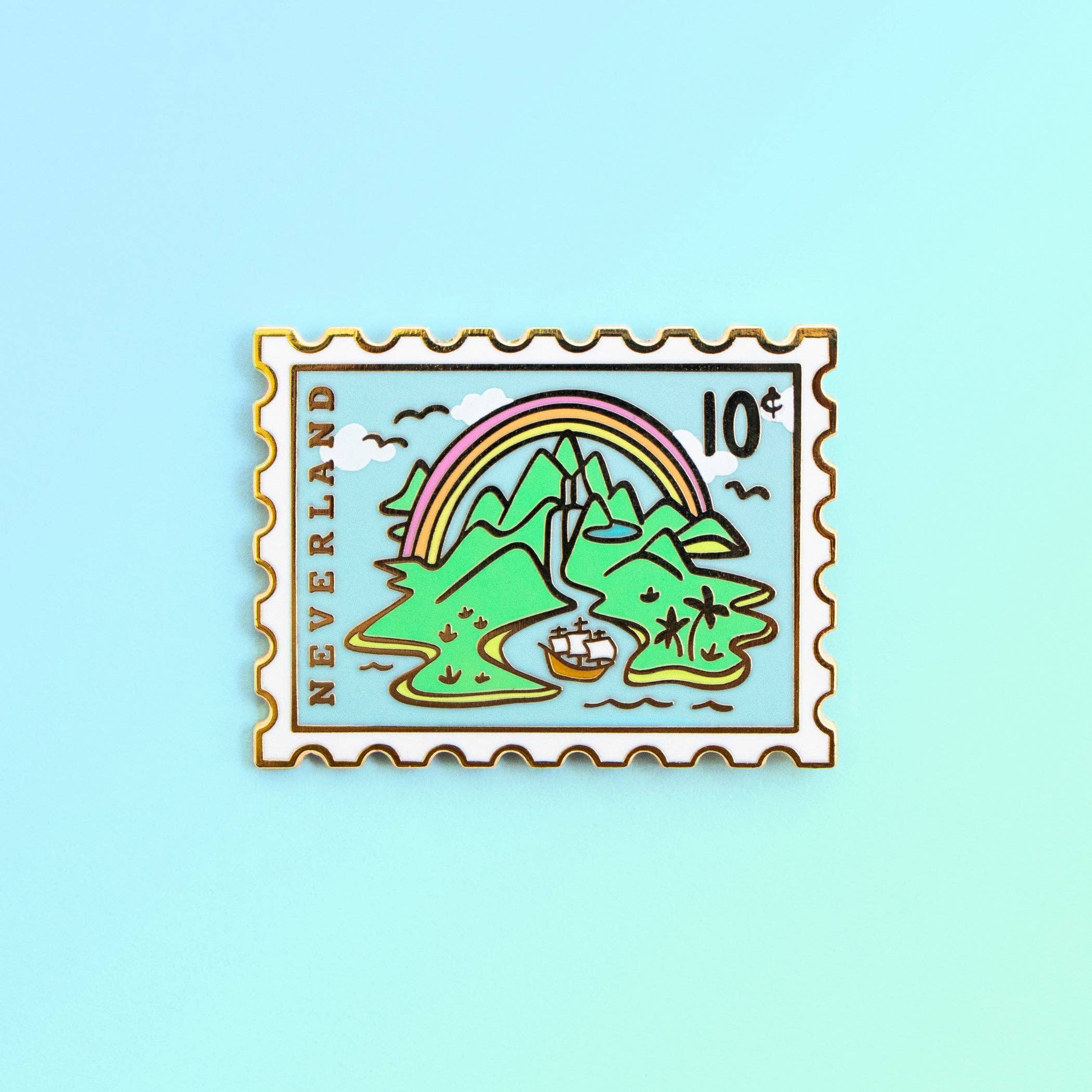 Joy Addict - Wholesale Lapel Pin/Button - Neverland Enamel Pin