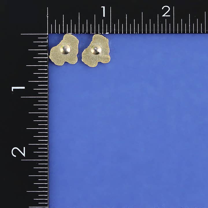 LuxCups Creative - Wholesale Stud/Post Earrings - Roller Skate Earrings