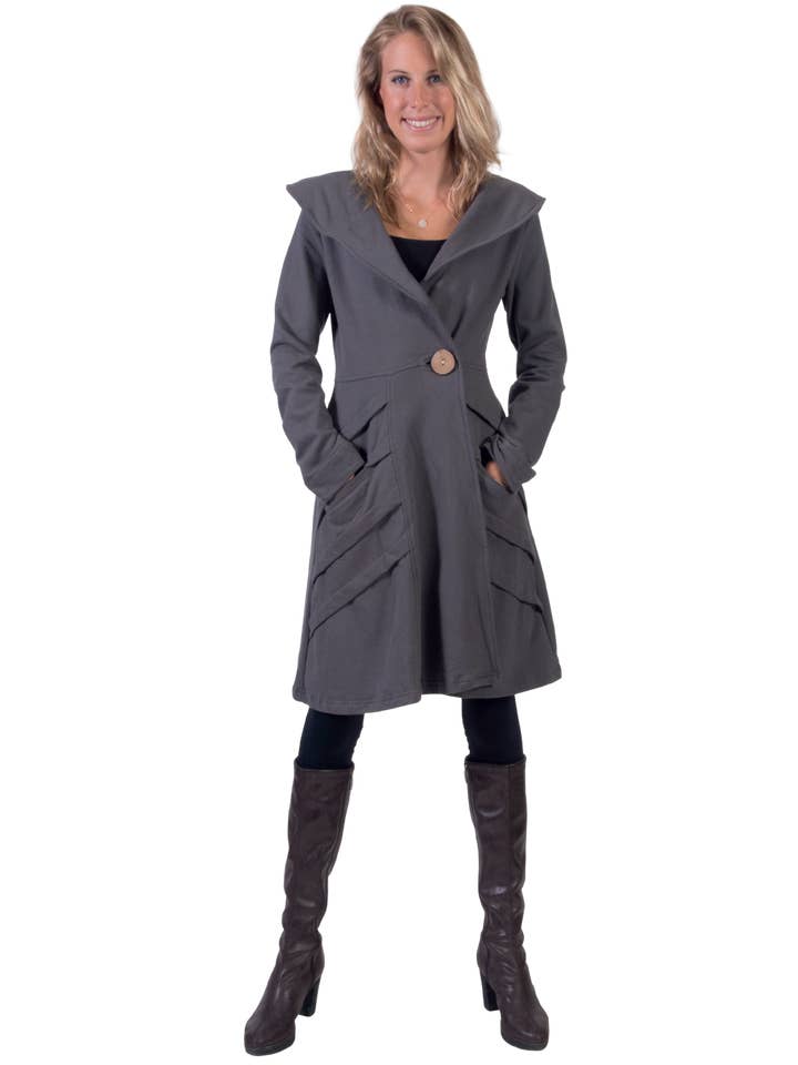 Avatar Imports LLC – wholesale Rock - Dam – Tung bomull med en knapprock