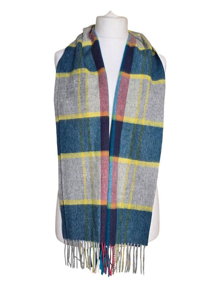 Strathurie - Wholesale Scarf - Unisex - Strathurie Lambswool Ladies Gents Tartan Check Scarf2
