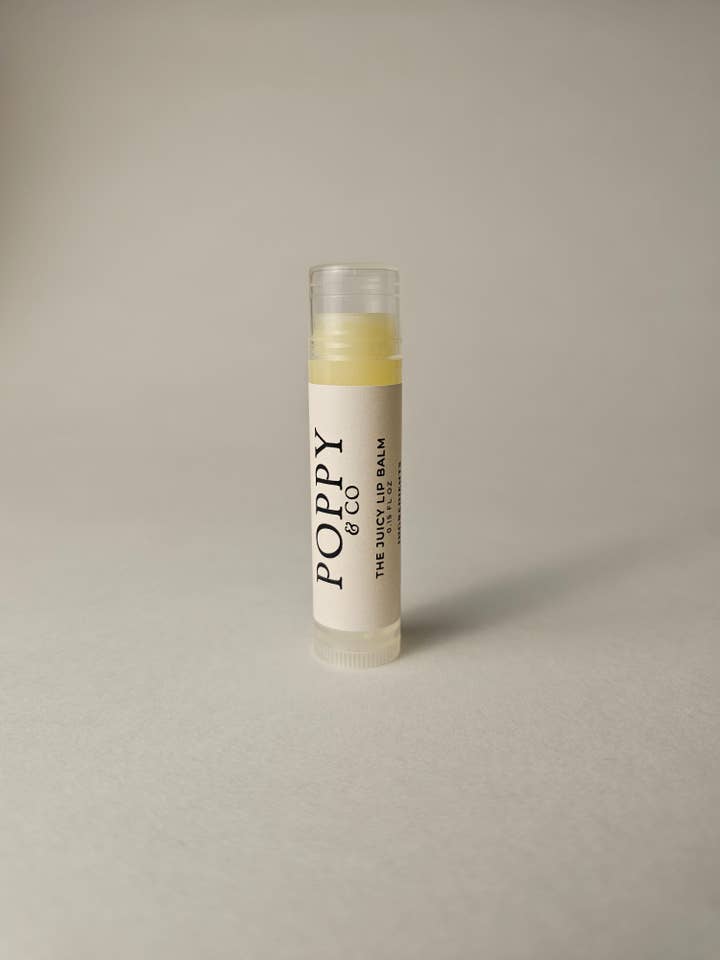 The Juicy Lip Balm - Baume à lèvres au suif pour la vente par Poppy & Co