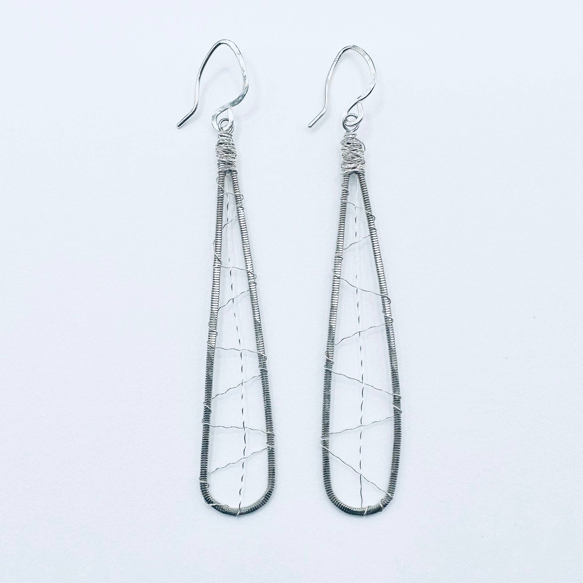 Middle Sister Designs - Wholesale Dangle Earrings - Long Drop Web Earrings2