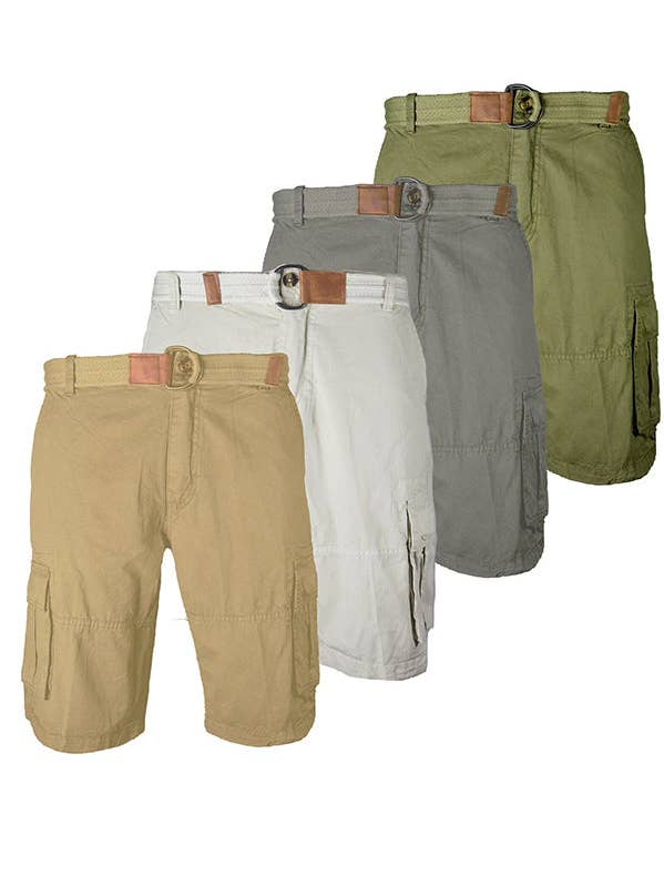Pantalones cortos cargo para hombre, sarga, algodón, pantalones cortos militares hasta la rodilla para venta al por mayor de Five emperors
