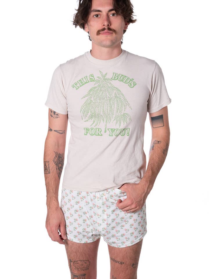 Rosebud Boxer Short for wholesale by Solstice Intimates