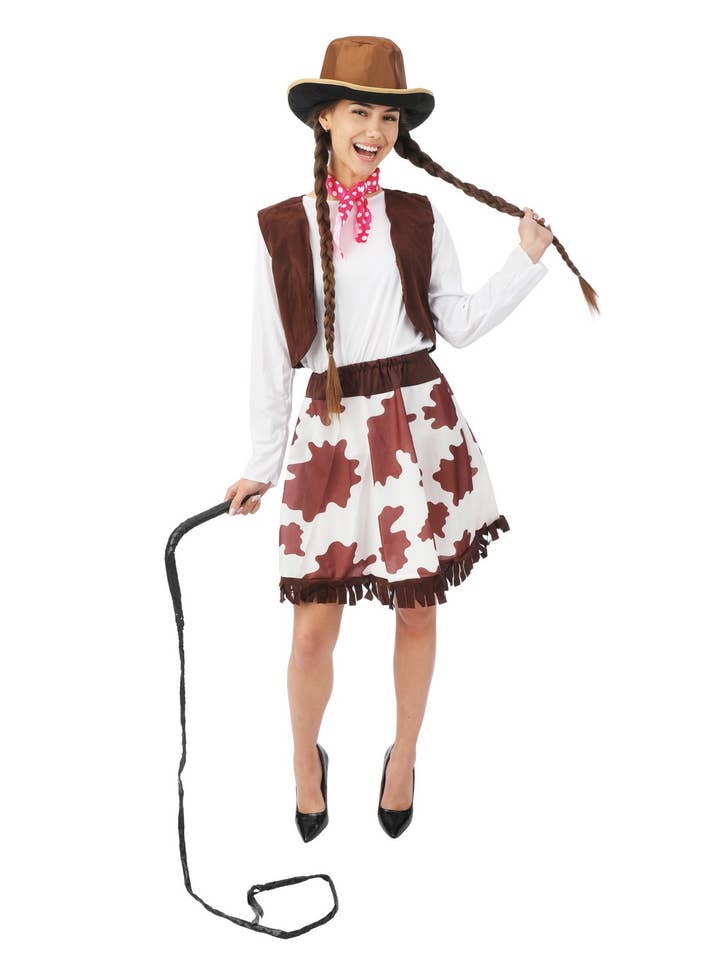 Cowgirl-Kostüm - Erwachsene - L/XL für den Großhandel von P'tit Clown