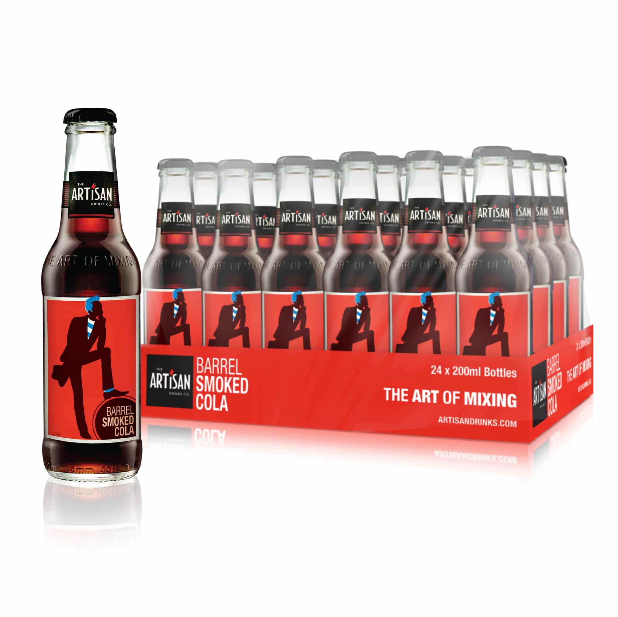 The Artisan Drinks Co. – wholesale Soda/carbonated drink – Barrel Smoked Cola 200mlx249