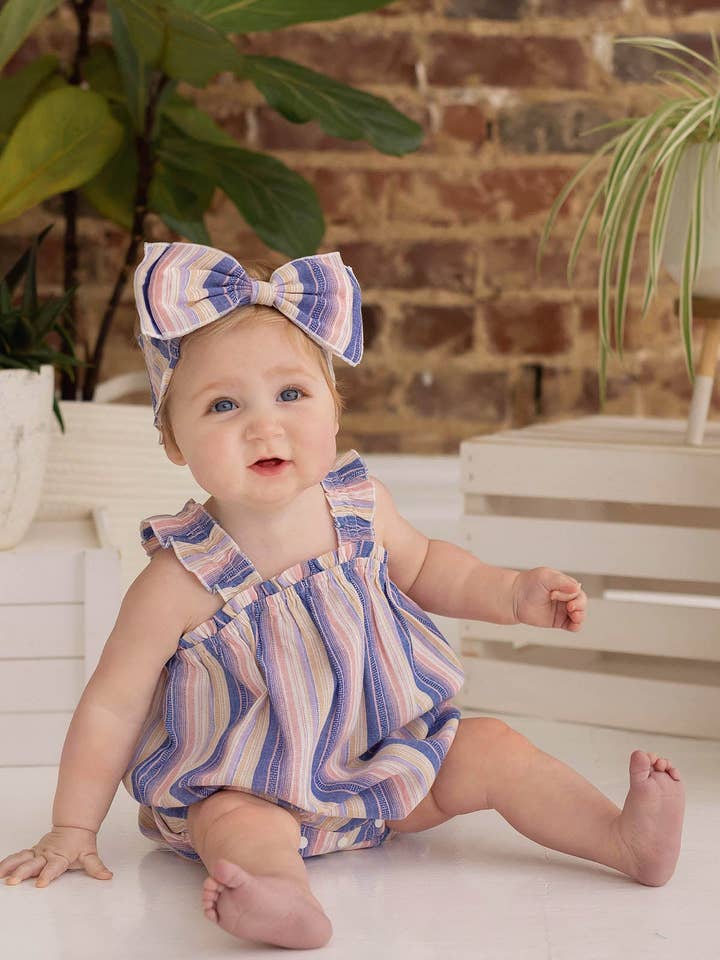 Riley Rose Baby Romper for wholesale by mabel + honey
