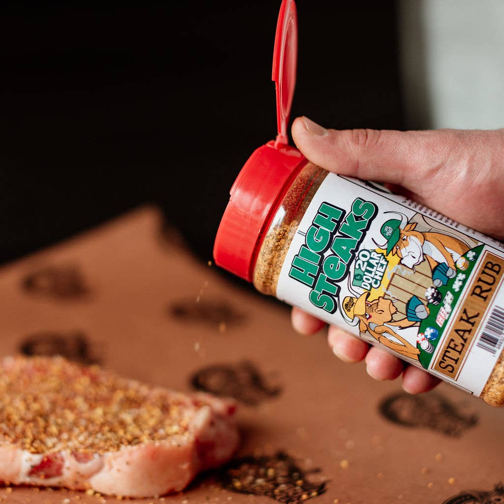 CornCookers BBQ Products - Wholesale Rub - High Steaks $20 Chef Collab Steak Rub3