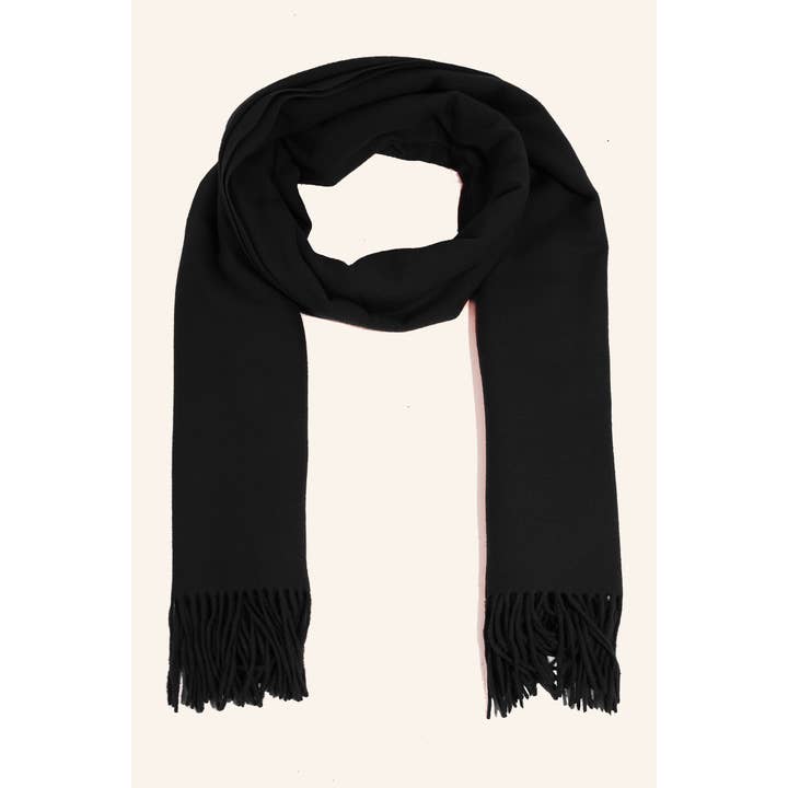 Solid Color Oblong Scarf for wholesale by Anarchy Street
