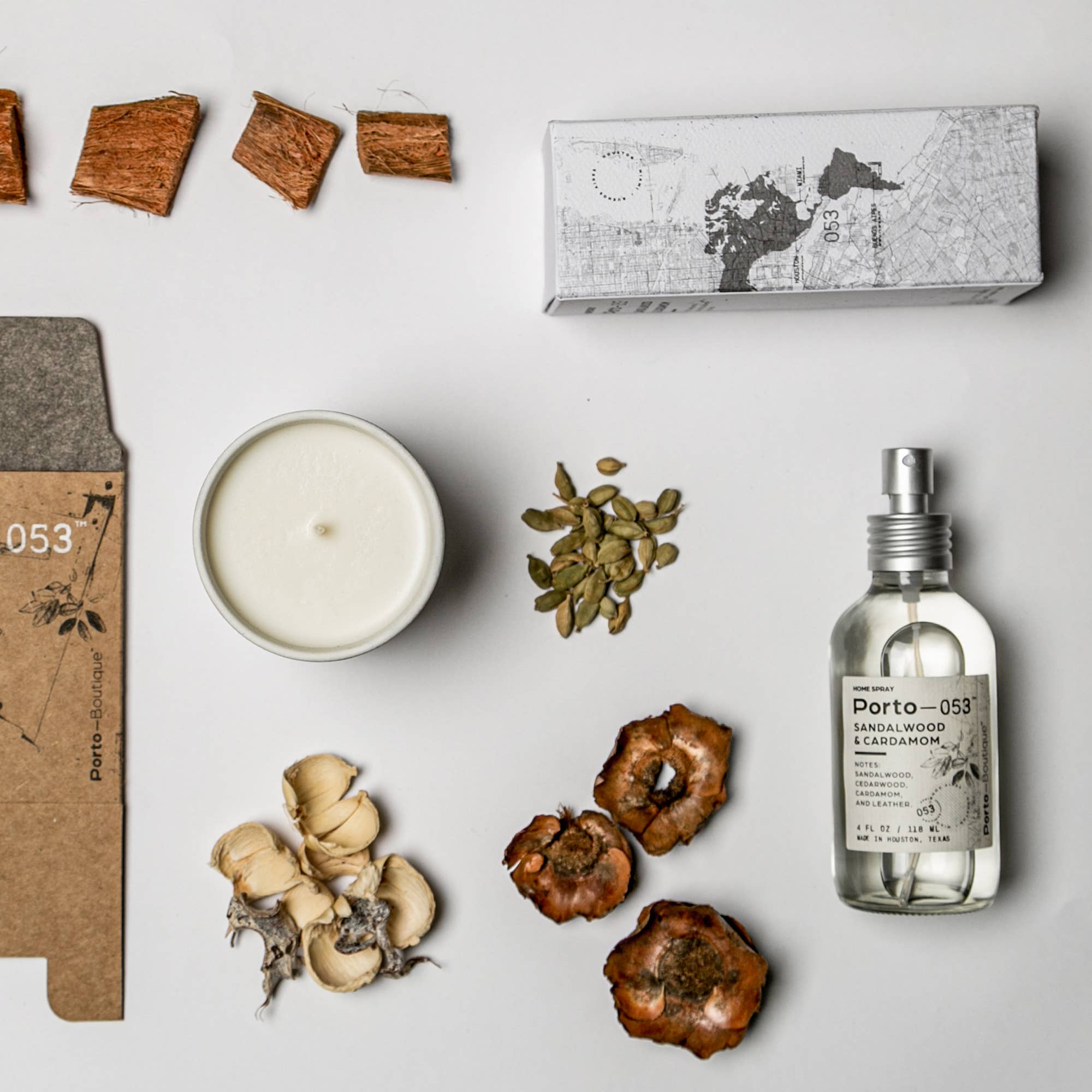 Porto Boutique - Vente Vaporisateurs d'ambiance et de linge - Spray d'Ambiance Santal – Porto 053 Brume Maison & Linge au Bois de Santal9