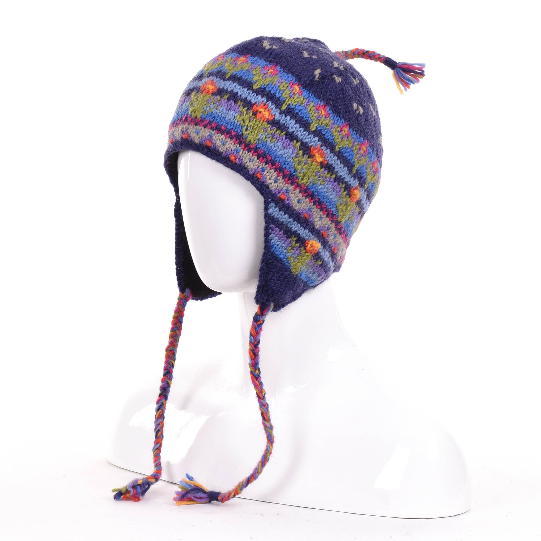 Lost Horizons Canada - Wholesale Beanie - Women's - Galena - women's wool knit earflap hat3