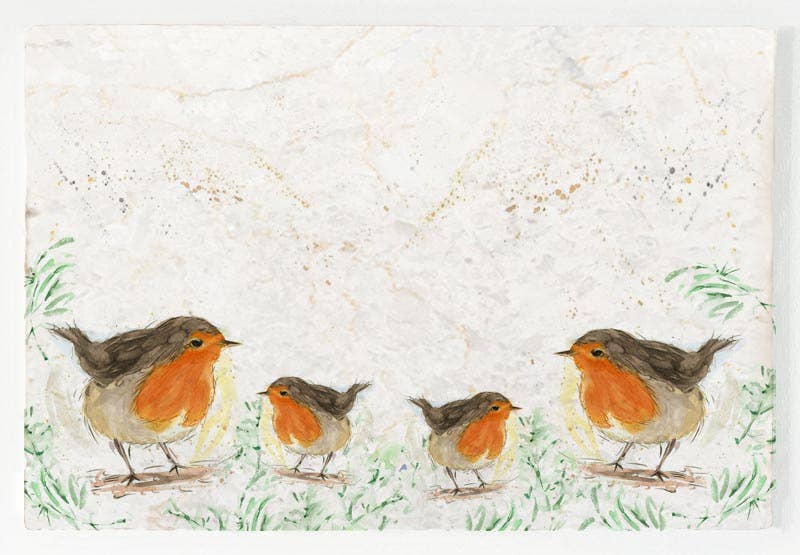 Country Creation - Wholesale Cheese Board - Small Sharing Board - Robin Family