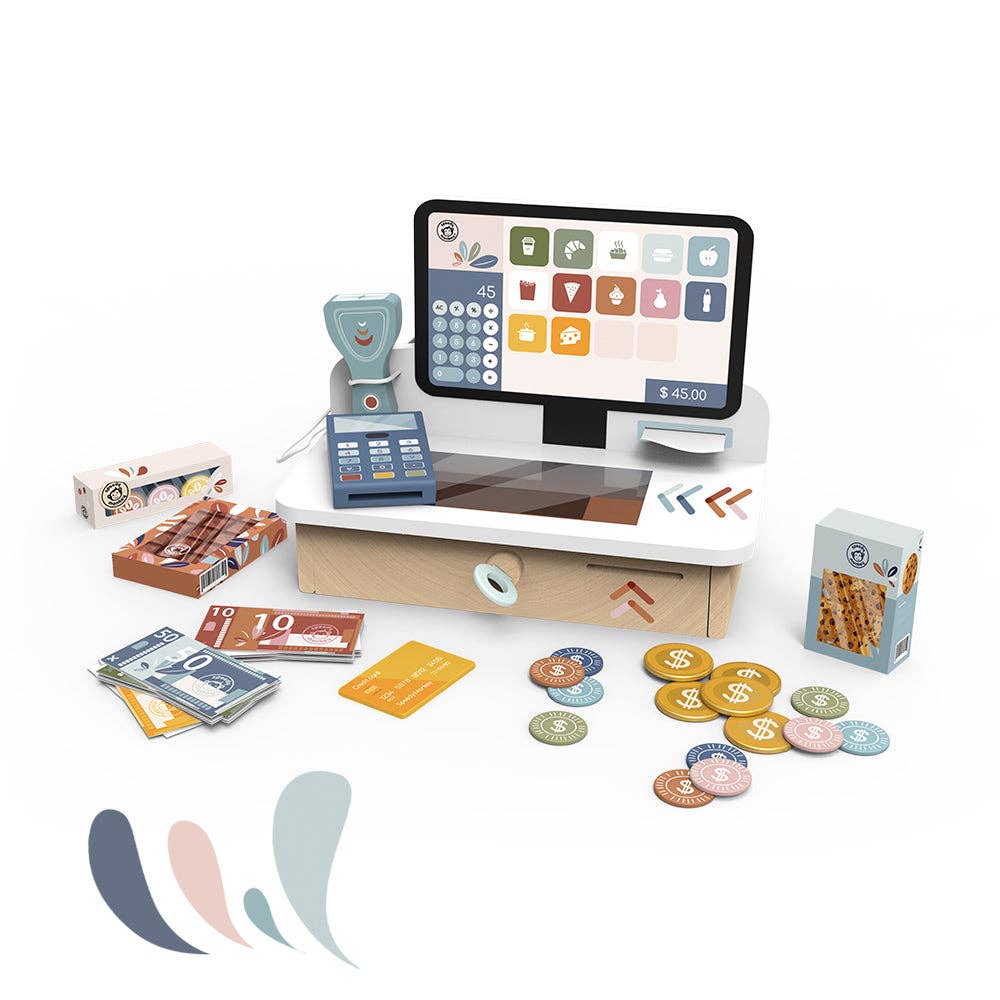 Speedy Monkey - Vente Jouet en bois – enfant - Caisse enregistreuse1