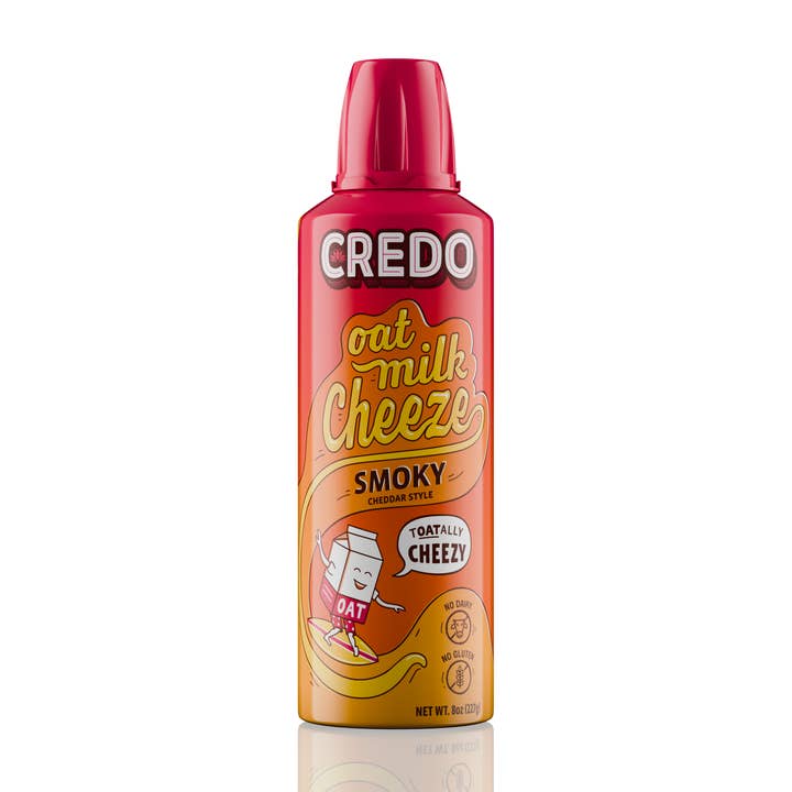 Oat Milk Smoky Cheddar Cheeze for wholesale by Credo Foods