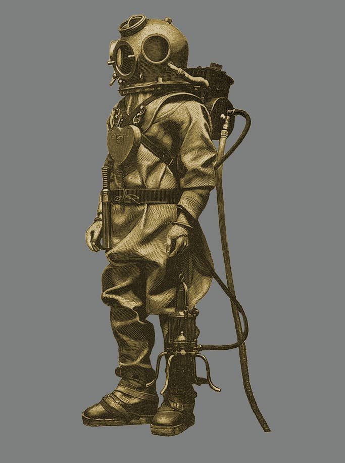 Heather Charcoal Exploration - Men's T-Shirt for wholesale on Faire3