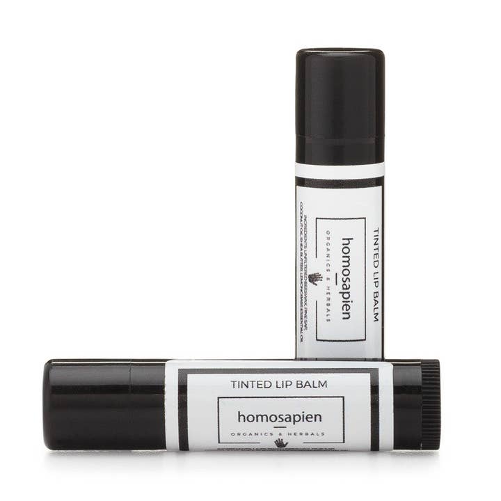 Tinted Lip Balm for wholesale by Homosapien Organics and Herbals