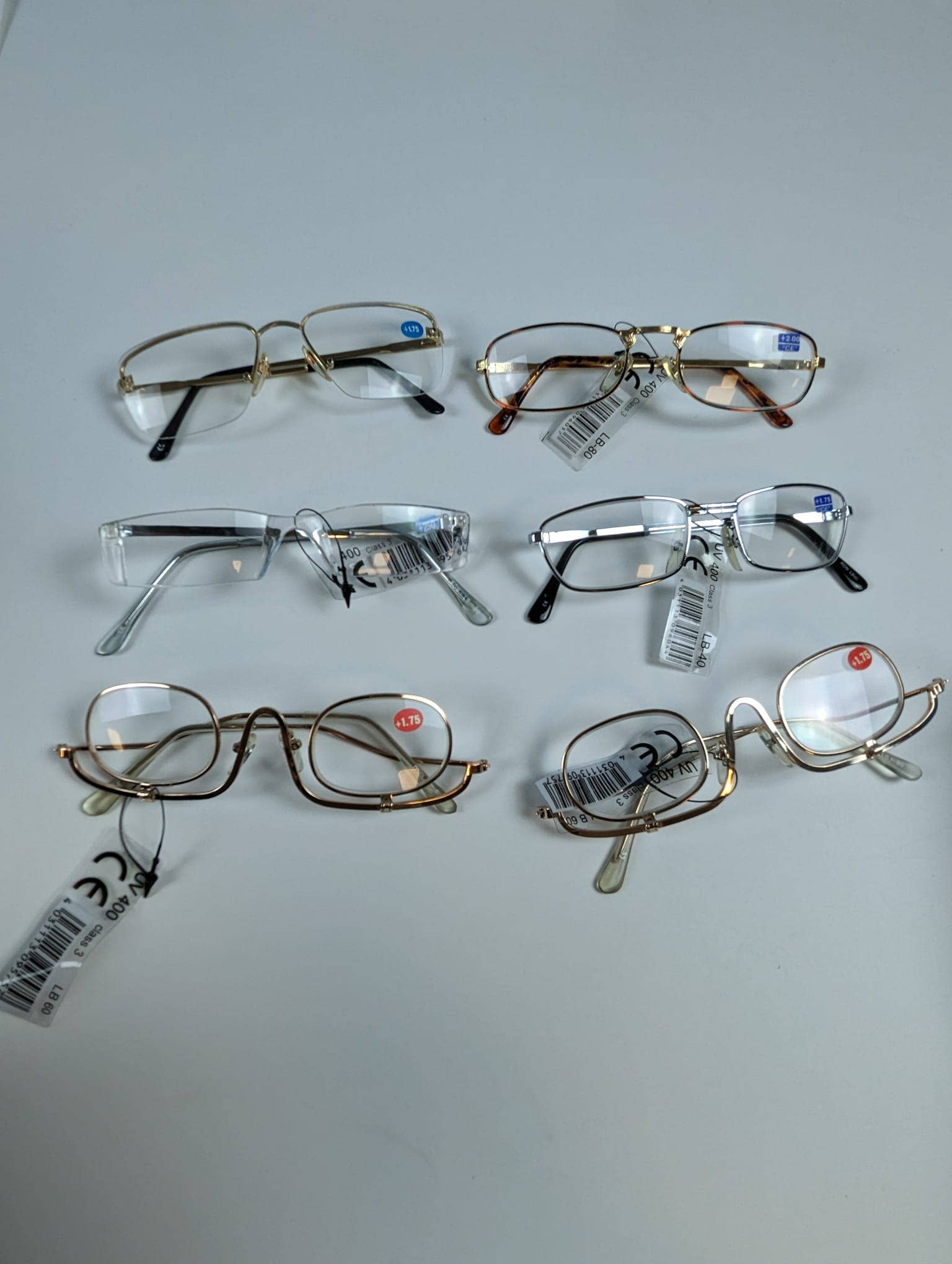 Y2Kglasses - Wholesale Brillen - Uniseks - Leesbrillen Mix / Verschillende sterktes en modellen0