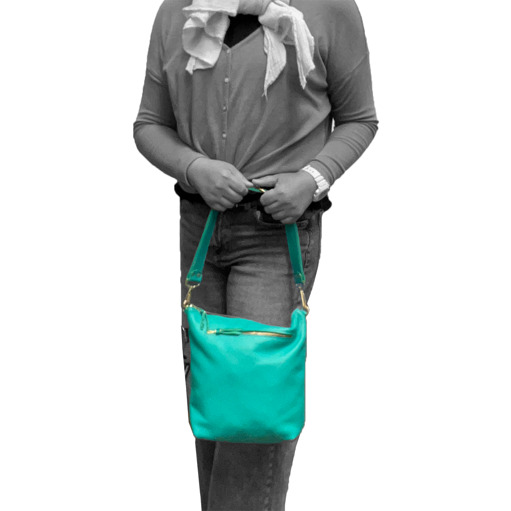 Zina Kao Exclusives - Wholesale Shoulder Bag - Women's - The Buckle Strap Lakeshore Shoulder bag : Softs16