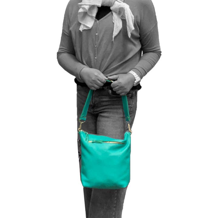 Zina Kao Exclusives - Wholesale Shoulder Bag - Women's - The Buckle Strap Lakeshore Shoulder bag : Softs23