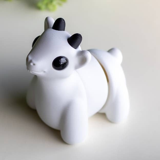 Great American Designs - Wholesale Fidget Toy - Kids - Tiny Baby Goat 3D Printed Toy, Articulated Fidget Toy0