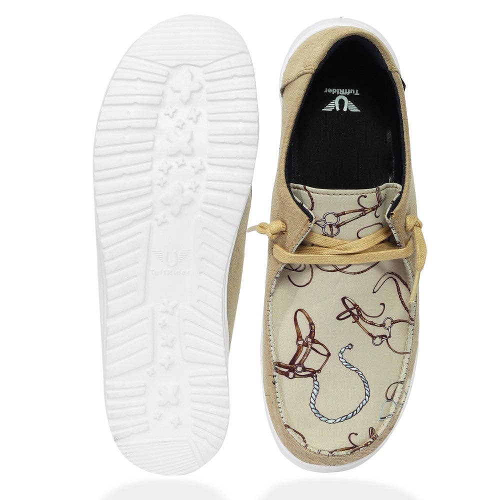 Beige TuffRider Women Bridles n Things Sneaker for wholesale on Faire5