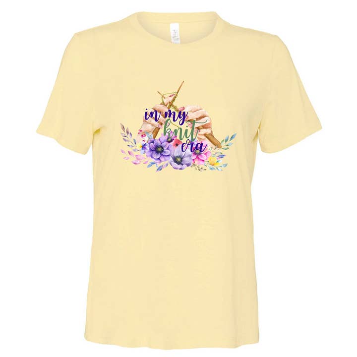 In My Knit Era Tees for wholesale by Red Hill Fiber