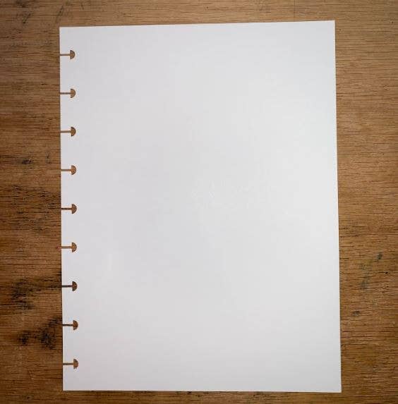 Priscus Designs - Wholesale Planner - Blank Discbound Paper Inserts | Classic | 9 Disc | 7" x 9.251