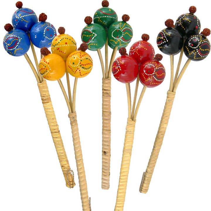 Maracas Mini Assorted Colors (Each) for wholesale by Kheops International