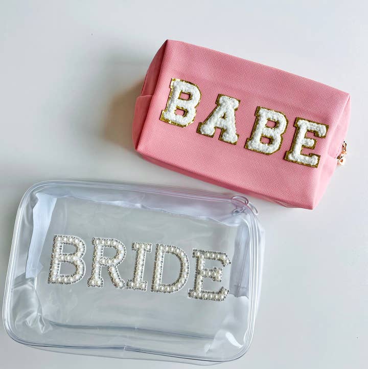 Lyn Luca - Wholesale Makeup/Cosmetic Bag - Pearl Bride Makeup Travel Bag1