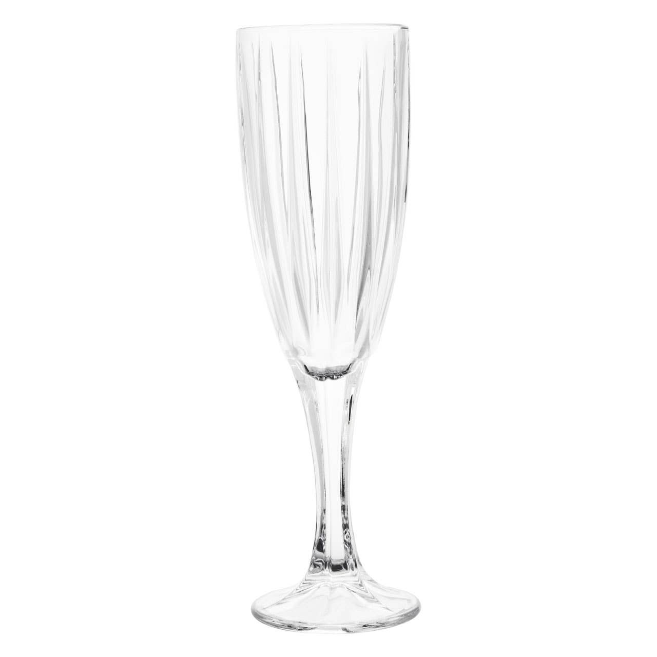 Interiors by Premier – wholesale Champagne flute – Beaufort Crystal Clear Champagne Flutes - Set of 40
