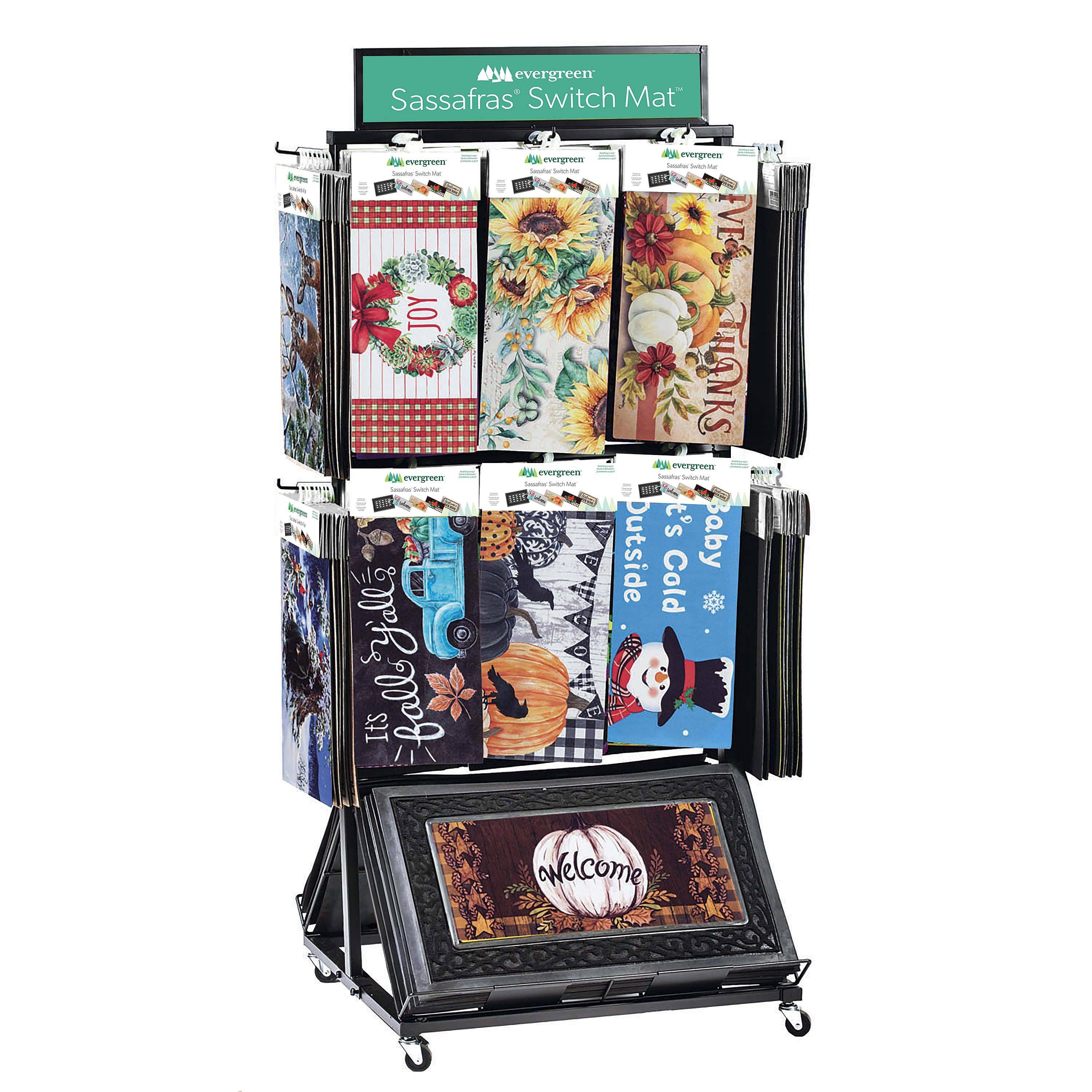 Evergreen Enterprises - Wholesale Retailer Display - Home & Living - Sassafras Switch Mat Display0