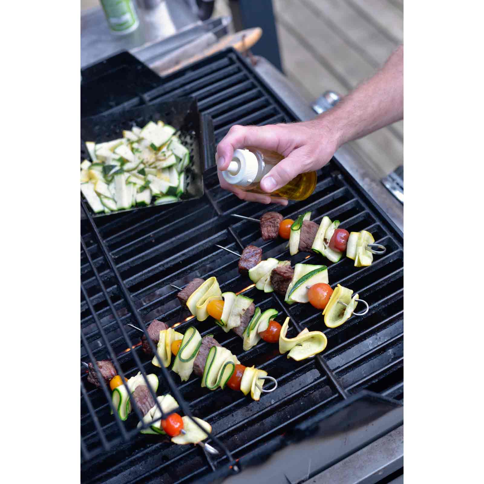 TableCraft Products Company - Wholesale Oil/Vinegar Dispenser - 2.25 oz Oil Mister Glass, Chrome Plated Plastic Top5