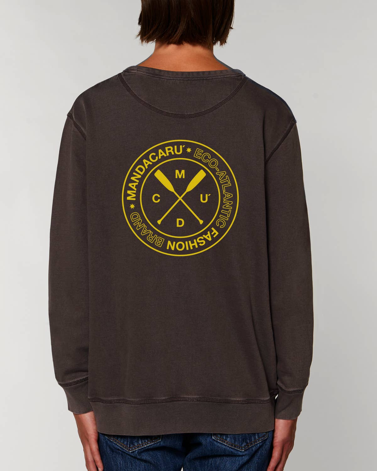 Mandacaru’ - Wholesale Sweatshirt - Unisex - Vintage Chocolate Sweatshirt0