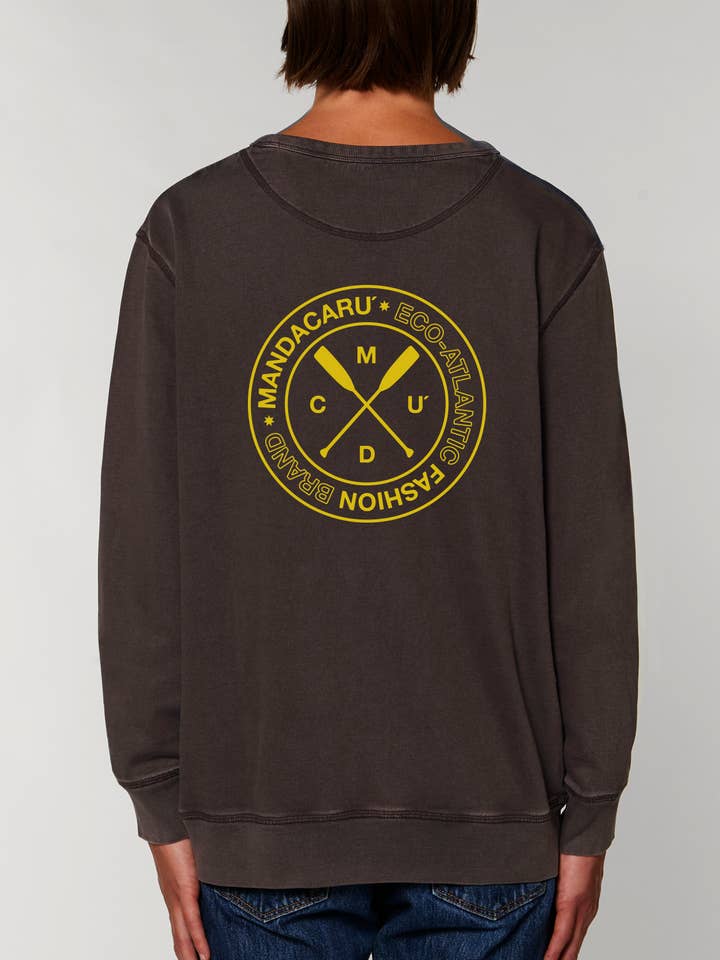 Mandacaru’ - Wholesale Sweatshirt - Unisex - Vintage Chocolate Sweatshirt0