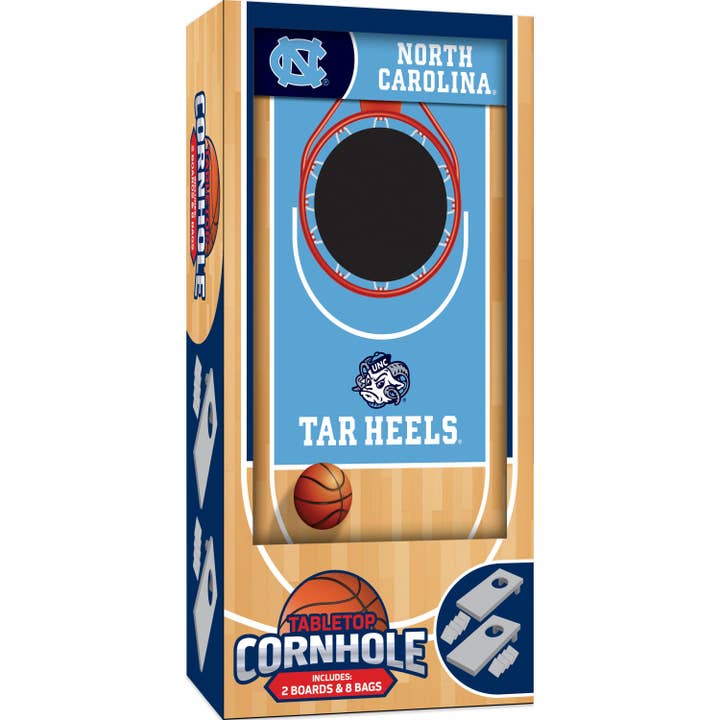 Masterpieces Puzzles - Wholesale Board Game - UNC Tar Heels - NCAA Tabletop Cornhole
