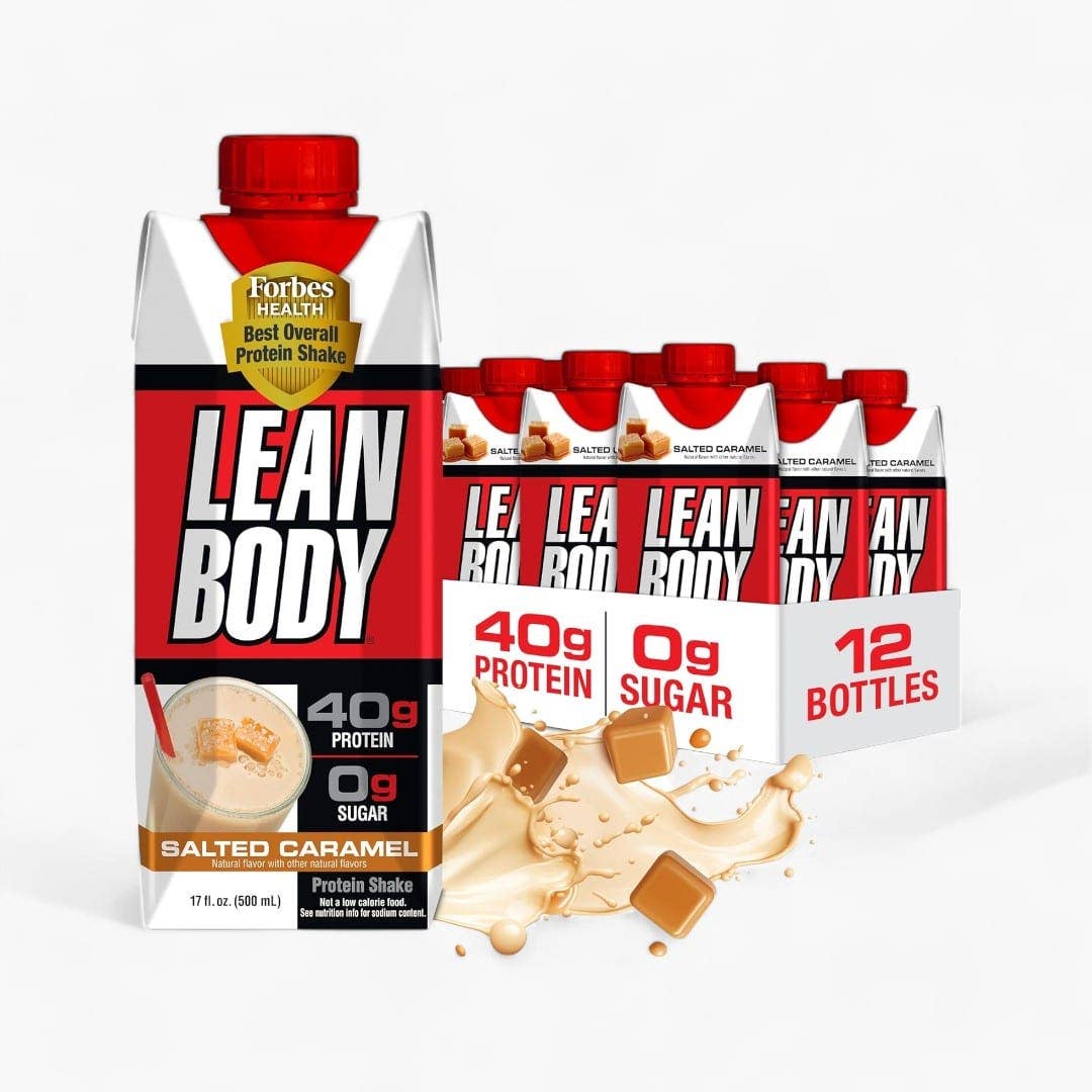 L&F Universal Goods - Venta al por mayor Proteínas y superalimentos en polvo - Lean Body Caramelo Salado 12/14Oz