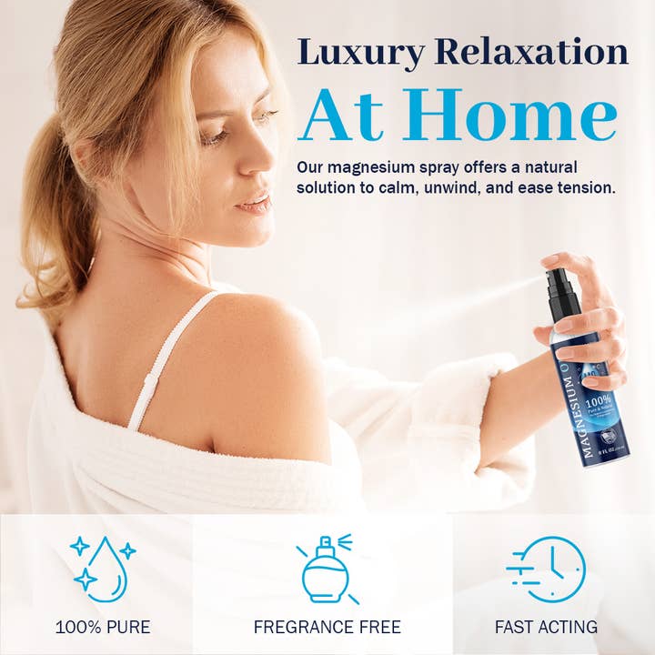 Vitamatic - Wholesale Pain Relief Spray/Cream - Vitamatic Pure Magnesium Oil Spray - 8 OZ2