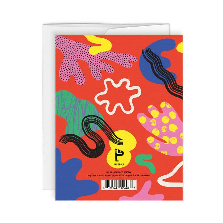 Paperole - Wholesale Birthday Card - FORMES — Birthday card1