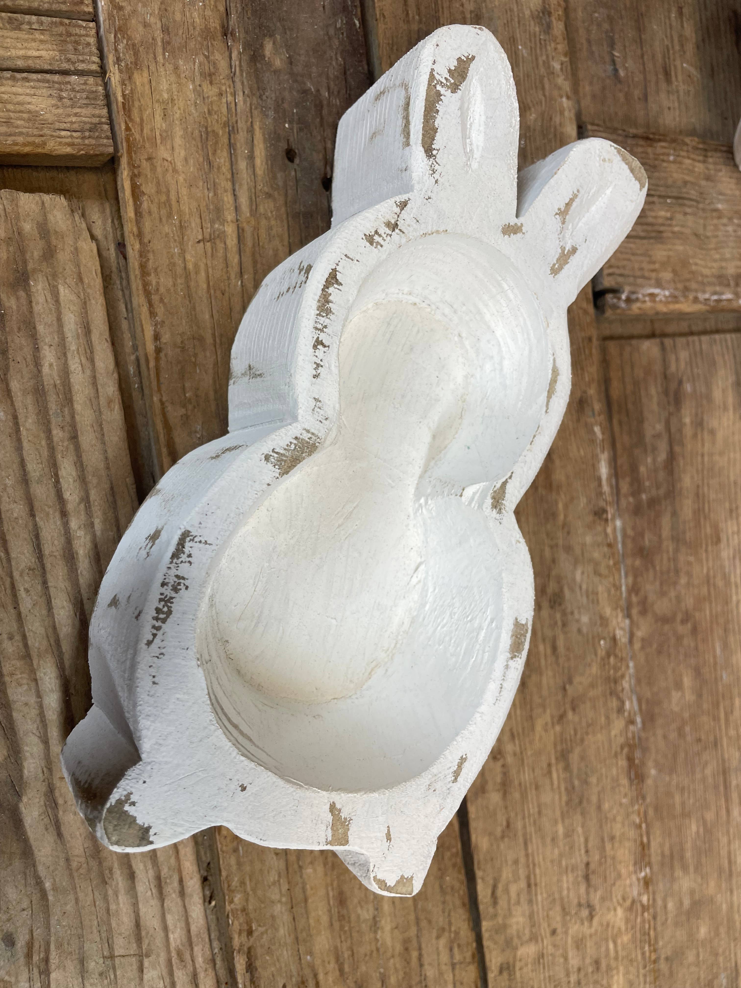 My Amigos Imports - Wholesale Candle Holder -  Super Mini Bunny Dough Bowl-5-7-Candle Ready-Mini Bunny-NEW3