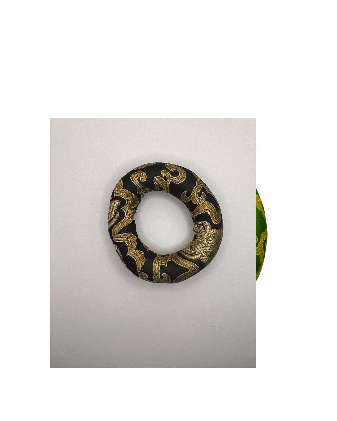 Tika - Wholesale Meditation Supplies - Silk Ring Cushion for Singing Bowl - Small11