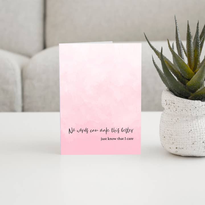 No Words, just know I (we) care for wholesale by Conceivable Designs