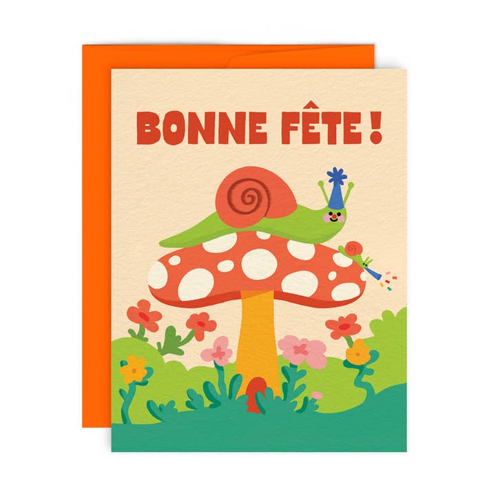 Paperole - Wholesale Birthday Card - FÊTE D’ESCARGOTS — Greeting Card0