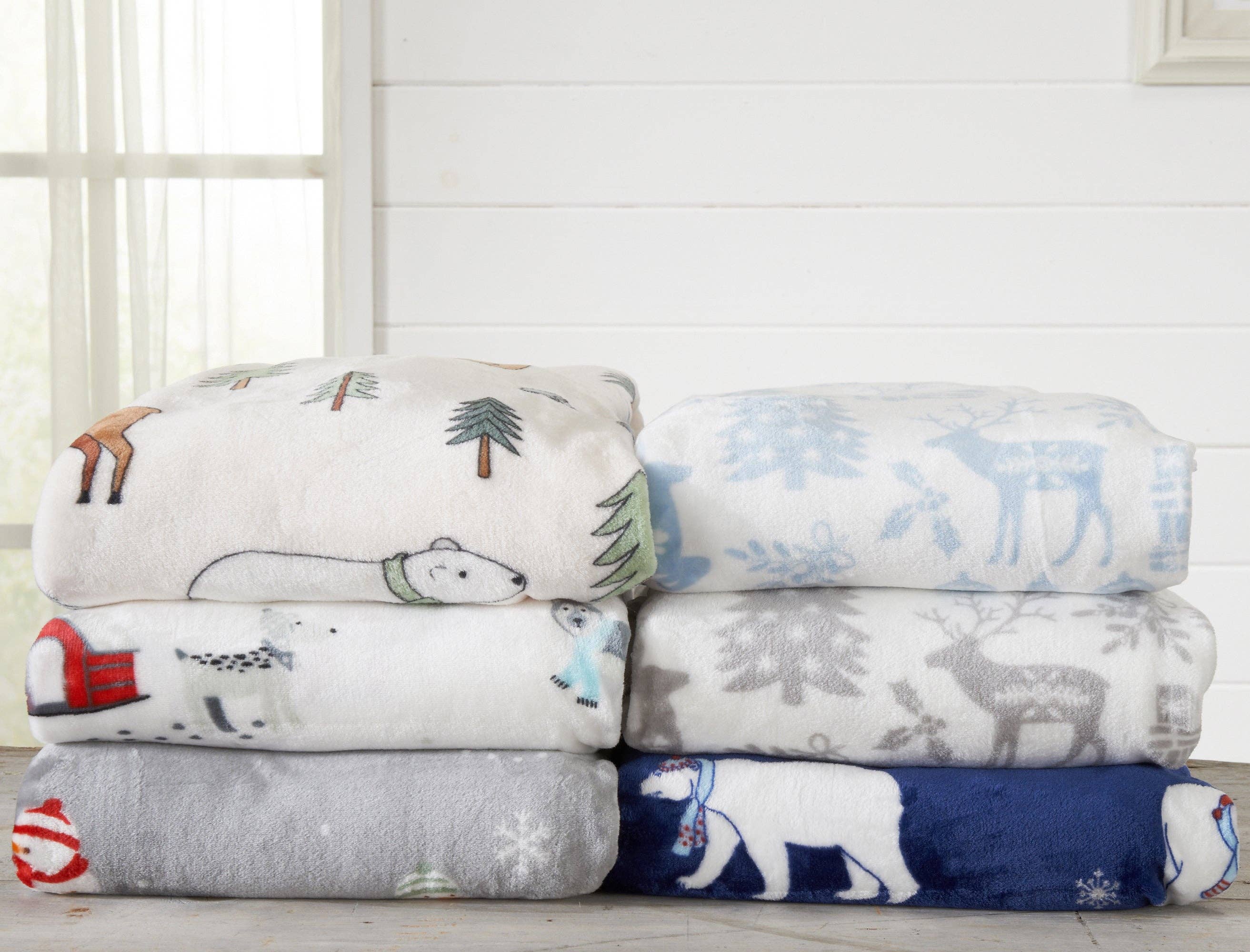 BH Collective - Wholesale Throw Blanket - Throw Blanket - Printed Velvet - Pearl Collection9