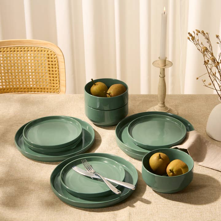 Kook - Wholesale Dinnerware Set - Kook Dinnerware Set, 12 Piece, Ceramic, Cambridge Classics
8