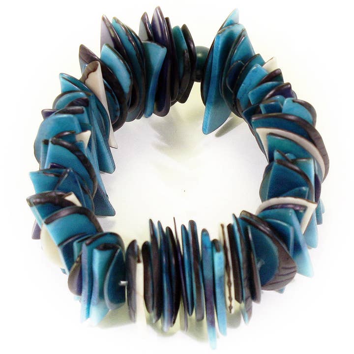 Muichic Natural Jewelry – Engroshandel Perlearmbånd – Håndlavet let armbånd i tagua - fair trade