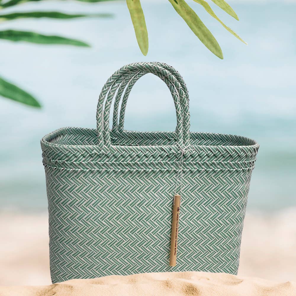 VIE - Wholesale Beach Bag - Recycled Plastic Woven Beach/Tote Bag19
