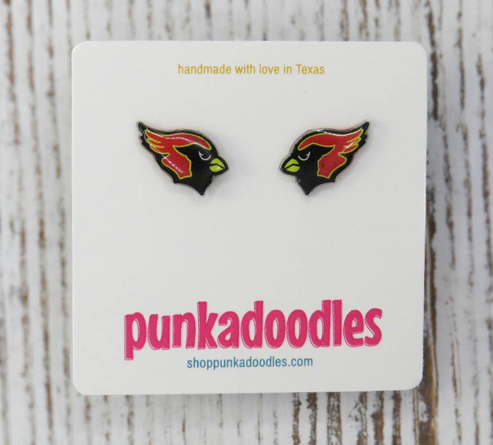 Punkadoodles.co - Wholesale Stud/Post Earrings - Custom Mascot Stud Earrings2